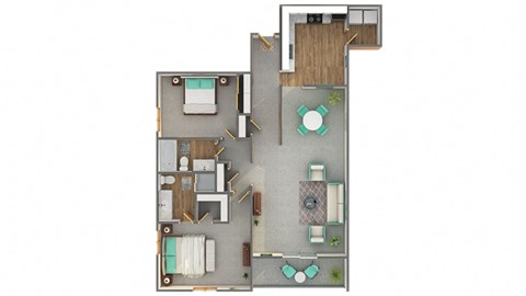 The Ninebark Deluxe Floor Plan | Preserve West at Preserve West, Madison, WI, 53711